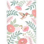 Carte Signature - Colibri & Fleurs - Draeger paris