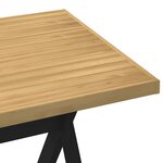 vidaXL Table à manger NOAIN pieds en forme de X 160x90x75cm massif pin