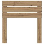 vidaXL Tête de lit Chêne artisanal 75 cm Bois d'ingénierie