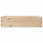 vidaXL Jardinière 90x40x23 cm bois de pin massif