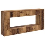 vidaXL Table console Bois ancien 155 x 29 x 74 cm Bois d’ingénierie