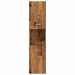 vidaXL Ensemble de meubles salle de bain 5 Pièces bois d'ingénierie