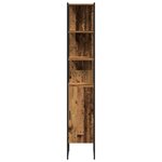 vidaXL Ensemble de meubles de salle de bain 4 pièces Bois rustique