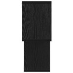 vidaXL Étagère Murale Chêne Noir 100x20x53 cm Bois Contreplaqué