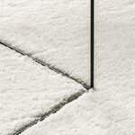 vidaXL Tapis 'HUARTE'Doux Lavable Crème À Poils Courts 140x200 cm