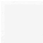 vidaXL Toile de rechange pour store banne Blanc 300 x 200 cm Toile