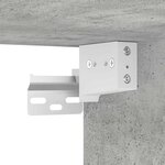 vidaXL Garde-robe gris béton 70x32 5x35 cm bois d'ingénierie