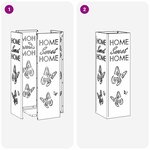 vidaXL Porte-parapluie Rose 15 5 x 15 5 x 49 cm Acier