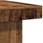 vidaXL Table basse vieux bois 90x90x28 cm bois d'ingénierie