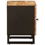 vidaXL Cabinet de chevet 2 Pièces Marron 40 x 33 x 46 cm