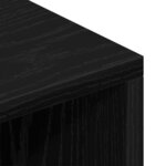 vidaXL Meuble TV Noir 69.5 x 30 x 50 cm Bois d'ingénierie
