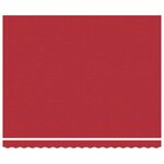 vidaXL Auvent Rouge 400 x 300 x 165 cm Polyester et Aluminium