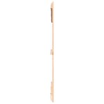 vidaXL Tête de lit murale 140x3x110 cm Bois massif de pin