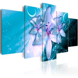 Tableau - sapphire nights l x h en cm 200x100