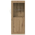 vidaXL Buffet Marron 41 x 37 x 100 cm Bois d'ingénierie