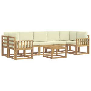 vidaXL Ensemble de canapés d'extérieur 6 Pièces
