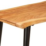 vidaXL Table de salle à manger / Table de repas 110 x 55 x 78 cm