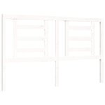 vidaXL Cadre de lit sans matelas blanc 160x200 cm bois de pin massif