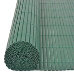vidaXL Clôture de jardin Double face PVC 90 x 300 cm Vert