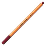 Stylo-Feutre POINT 88 Pointe Fine 0,4 mm rouge bordeaux STABILO