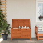 vidaXL Boîte de rangement de jardin 99x49 5x58 5 cm bois massif sapin