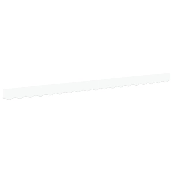 vidaXL Bande de Store pour cadre de 4 m Blanc 3.8x0.2 m