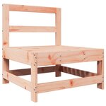 vidaXL Salon de jardin 7 Pièces bois massif douglas