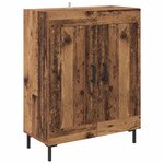 vidaXL Haut Armoire Bois ancien 69 5 x 34 x 180 cm Bois d'ingénierie