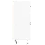 vidaXL Buffet blanc 69 5x34x90 cm bois d'ingénierie