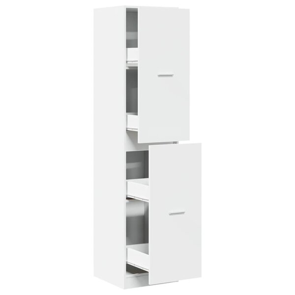 vidaXL Armoire d'apothicaire blanc 40x41x174 5 cm bois d'ingénierie