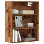 vidaXL Armoire murale suspendue vieux bois 69 5x32 5x90 cm