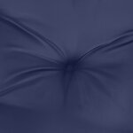 vidaXL Coussins de palette lot de 2 bleu marine tissu oxford
