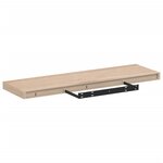 vidaXL Étagère flottante 80x23 5x4 cm bois d'ingénierie