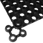 vidaXL Tapis en caoutchouc 5 Pièces 16 mm 40 x 60 cm