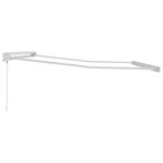 Auvent Blanc 4 5 × 3 m Métal