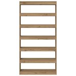 vidaXL Bibliothèque Beige 100 x 30 x 198 cm Bois d'ingénierie