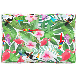 vidaXL Coussin de palette multicolore 120x80x12 cm tissu