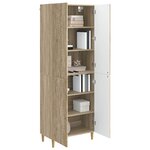 vidaXL Ensemble de Meubles 2 Pièces Chêne Sonoma Bois d'ingénierie