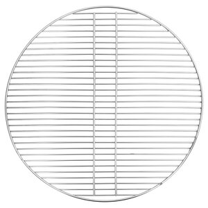 Grille de barbecue vidaXL Argent Ø60 cm Acier inoxydable