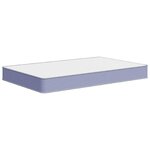 vidaXL Matelas en mousse moyennement doux 120x200 cm