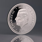 Monnaie CZECH LION Four Elements Power Coin x Czech Mint Official Edition 1 Oz Argent 2$ Niue 2026