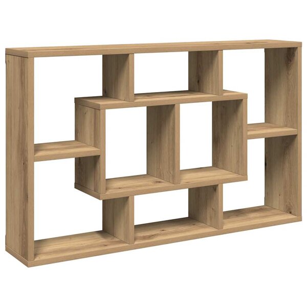 vidaXL Étagère murale Chêne artisanal 85 x 16 x 52 5 cm Bois d'ingénierie