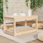 vidaXL Table de jardin 82 5x50 5x45 cm bois massif de pin