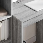 vidaXL Bureau Sonoma gris 70 x 50 x 76 cm Bois d'ingénierie