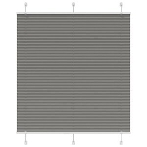 vidaXL Store plissé anthracite 120x100 cm largeur du tissu 119 4 cm
