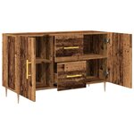 vidaXL Buffet vieux bois 100x36x60 cm bois d'ingénierie