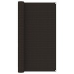 vidaXL Tapis de tente 200x200 cm Marron