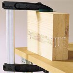 Wolfcraft serre-joint à vis sz 80-300 300 mm 3611000