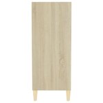 vidaXL Buffet Chêne sonoma 57x35x90 cm Aggloméré