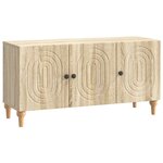 vidaXL Meuble TV 99 x 34 5 x 50 cm Chêne Sonoma Bois d'ingénierie